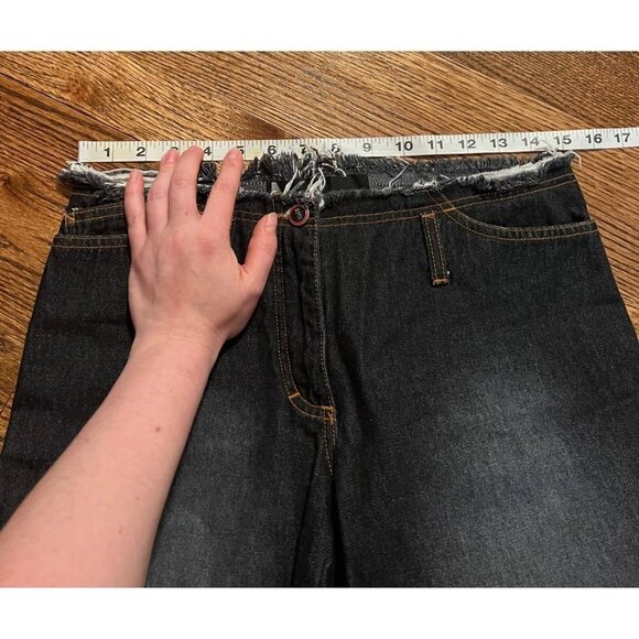 Andrew Mackenzie | Women's Bootcut Flare Jeans‎ Black Sz 42 - Picture 7 of 8